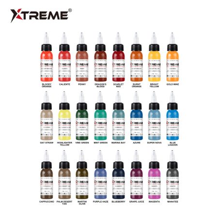Xtreme 24 Color Complementary Set 1oz (30ml)