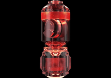 Inkclaw Neon Blade Pen RED Full Set 3 strokes RCA