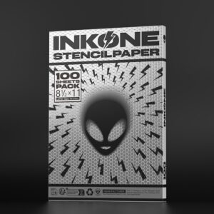 INKONE ALIEN Tattoo Stencil Thermal Paper BLACK EDITION 216x279 mm