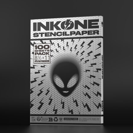 INKONE ALIEN Tattoo Stencil Thermal Paper | Letter Size 216x279 mm