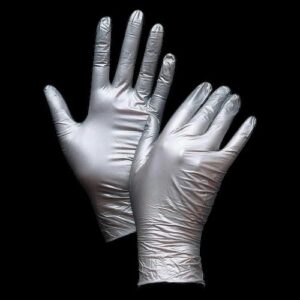 UNIGLOVES FANCY SILVER Gloves 100 tk M 7-8