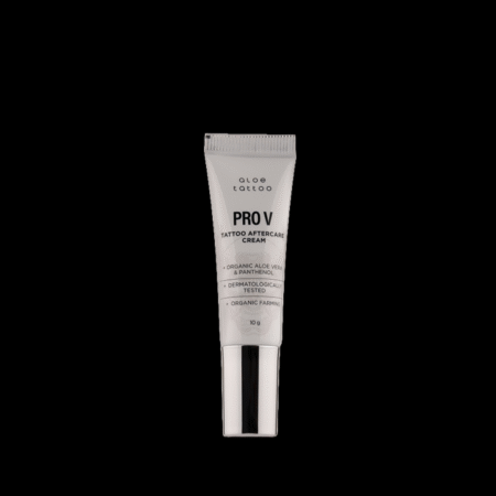 Aloe Tattoo PRO V parandav kreem 10gr järelhoolduseks pärast tätoveerimist. Toetab naha uuenemist, niisutust ja kaitset puhta koostisega