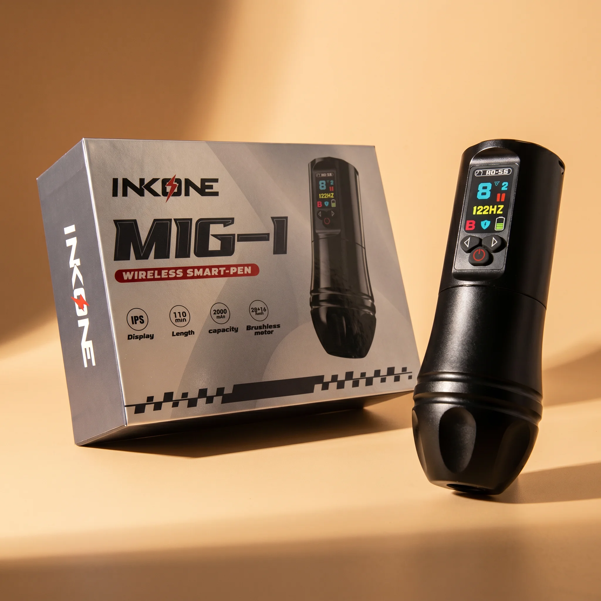 INKONE MIG-1 – Wireless Tattoo Machine 4mm