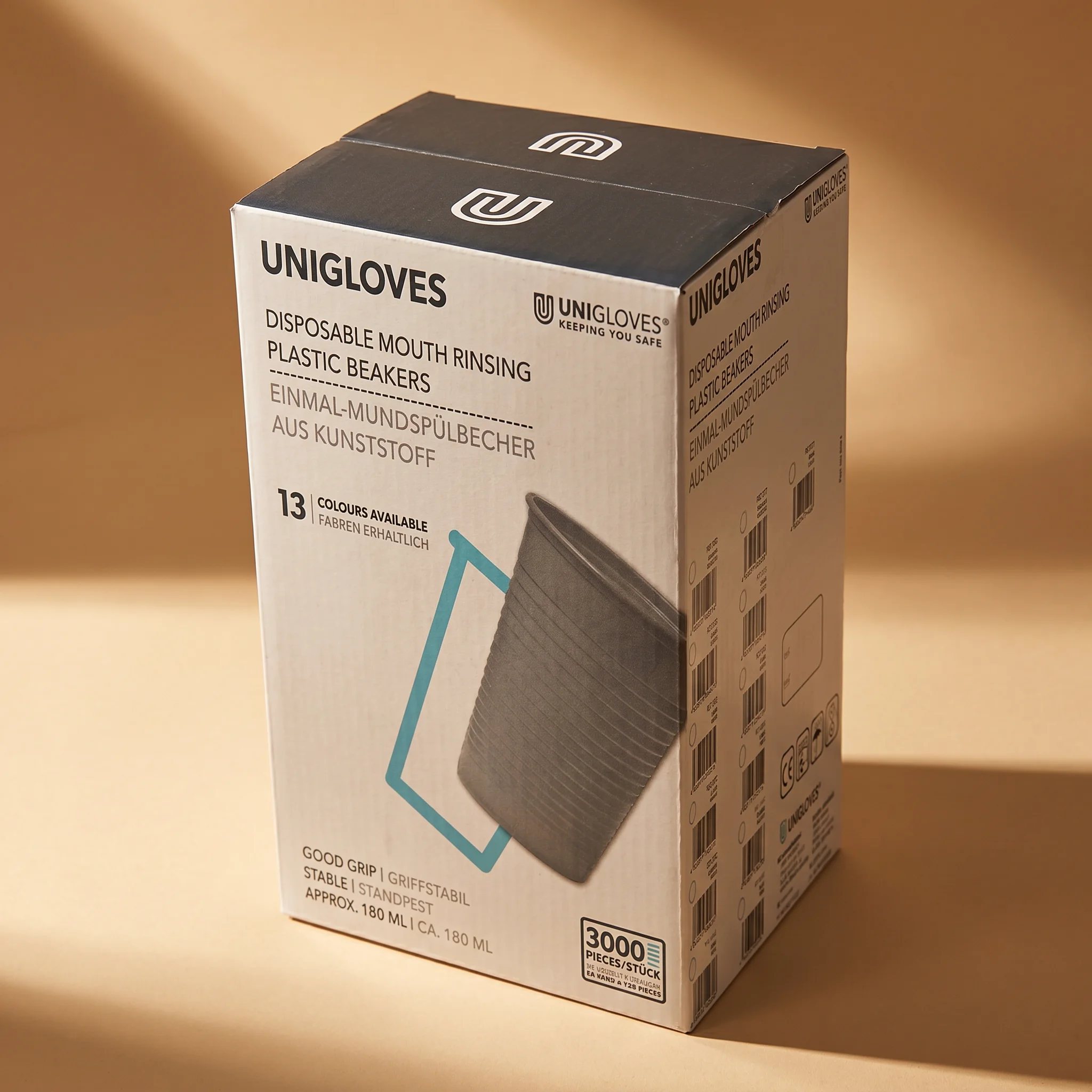 UNIGLOVES Beakers for mouth rising